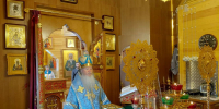 Богослужения в день празднования Почаевской иконе Божией Матери и иконе Божией Матери «Всех скорбящих Радость» (с грошиками) - Улан-Удэнская и Бурятская епархия