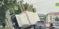 Большегруз раздавил внедорожник в Приморье - ГТРК Владивосток