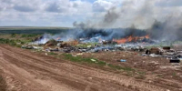 В поселке Горный ликвидирован пожар на свалке ТБО - Департамент пожарной безопасности и гражданской защиты