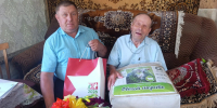 95-летний юбилей сегодня отмечает труженик тыла, ветеран труда Чибирев Семен Тимофеевич. - Мензелинский район