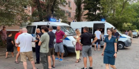 Сгорела 21 машина: в Ростове ищут мужчину, который устроил пожар на АЗС | Источник: Донская полиция / MAX - 161.Ru