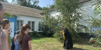27 июля, в День памяти детей-жертв войны в Донбассе, в посёлке Штурм Красногвардейского муниципального округа Ставропольского края на территории храма святого благоверного князя Александра Невского прошло памятное мероприятие. - Красногвардейский муниципальный округ
