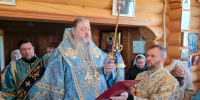 Митрополит Корнилий в праздник Почаевской иконы Пресвятой Богородицы совершил Божественную литургию в Приморском округе - Архангельская епархия