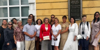 Сотрудники управления делами посетили пешеходную экскурсию «Криминальненький Барнаул» - Управление делами Губернатора и Правительства