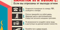 Памятка для родителей при пожаре - Городская детская поликлиника №2