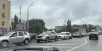 В Омске на улице Масленникова образовалась большая пробка - ГТРК Иртыш