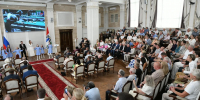 СЕГОДНЯ В ПРАВИТЕЛЬСТВЕ НОВОСИБИРСКОЙ ОБЛАСТИ СОСТОЯЛОСЬ ТОРЖЕСТВЕННОЕ МЕРОПРИЯТИЕ, ПОСВЯЩЕННОЕ ДНЮ ФИЗКУЛЬТУРНИКА - Управление физкультуры и спорта г. Новосибирска