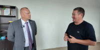 Иван Сухарев посетил одно их крупных КФХ Альшеевского района - ЛДПР