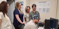 В Ставропольской краевой клинической больнице прошел мастер-класс по методике выполнения МРТ малого таза - Министерство Здравоохранения