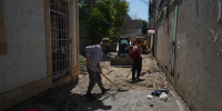 В Дербенте продолжается благоустройство общественного пространства на ул 345 ДСД - Администрация г. Дербент