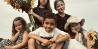 Библиотекарь из села Верхние Пинячи провела для детей яркую фотосессию с подсолнухами - Новости Заинска