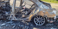 «Был сильный хлопок»: очевидцы о взрыве Mercedesа в Большом Истоке - ОТВ