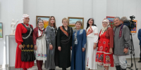 В Центре современного искусства открылась выставка «САВНĂ ШУПАШКАР» - Министерство культуры, по делам национальностей и архивного дела