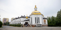 В престольный день митрополит Павел совершил Литургию в храме в честь Почаевской иконы Божией Матери г. Нефтеюганска - Ханты-Мансийская Митрополия