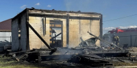 В Курганской области тушат пожар в жилом доме - Область 45