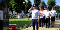 Руководитель следственного управления СК России по Орловской области Александр Полшаков и сотрудники следственного управления приняли участие в торжественных мероприятиях, посвящённых 83-й годовщине освобождения города Орла и Орловской области от немецко-фашистских захватчиков - Следственный комитет