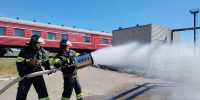Астраханские пожарные поезда с начала года десять раз выезжали на борьбу с огнем - Punkt-a.info