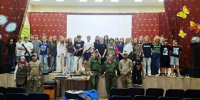 Ветераны СВО провели урок мужества для воспитанников лагеря «Костёр» в Выксе - Wyksa.Ru