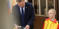 Юный спортсмен из Чебоксар получил подарок от Президента России Владимира Путина - Министерство здравоохранения