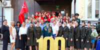 Николай Федорович Артёмов! Уважаемый наш ветеран Великой Отечественной войны, почётный гражданин Ейского района, от всей души поздравляем Вас со столетним юбилеем! - Администрация Ейского района