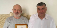В Назрани ветерану органов правопорядка вручили Благодарность Главы Ингушетии - Сердало