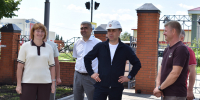 Директор ГИСУ оценил ход работ на социально значимых объектах - Камско-Устьинский район