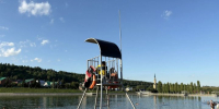 На фоне жаркой погоды в Лениногорске сотрудники МЧС напомнили жителям правила безопасности на воде - Лениногорские вести