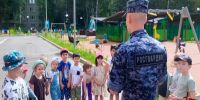 Росгвардейцы провели «Урок безопасности» для детей в Подмосковье - Росгвардия