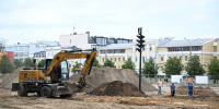 Благоустройство площади Юности в Ярославле завершат в сентябре - YarNews.Ru