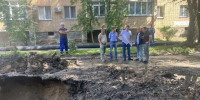 В поселке Самары устраняют утечку канализационных стоков - Комсомольская Правда Самара