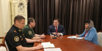 Глава Ингушетии провел рабочую встречу с руководством военного следствия - Сердало