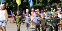 Военно-спортивной игрой «Зарничка» открылась заключительная смена в «Ивушке» - Bloknot-Volgodonsk.Ru