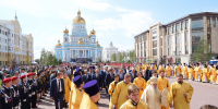 Евсевьевцы приняли участие в торжественных мероприятиях, посвященных 25-летию канонизации святого праведного воина Феодора Ушакова - МГПИ им. М.Е. Евсевьева