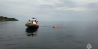 Сотрудники МЧС России отработали навыки работы на открытой воде - МЧС Сахалинской области