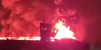 Ночью на въезде в Большой Камень сгорело одно из зданий расформированной колонии для «первоходов» - NewsVl.Ru