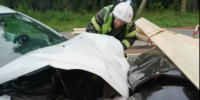 Три человека пострадали в жесткой аварии под Петрозаводском - Gubdaily.Ru
