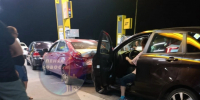 Пошла на таран: в Трофимовке автоледи на АЗС устроила ДТП с четырьмя автомобилями - Progorod58.Ru
