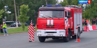 В Петербурге - отборочные старты турнира по маневрированию на пожарных автомобилях - ГТРК Санкт-Петербург