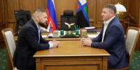 Александр Шуваев встретился с военкором Евгением Поддубным - Сетевое издание Победа 31