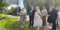 В селе Константиново состоялась встреча с жителями после обращения на «Выездной администрации» - Администрация Сергиево-Посадского района