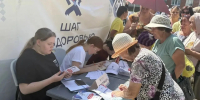 - Мобильный десант здоровья у школы № 20: Новочебоксарцы прошли экспресс-диагностику за один визит:  Шаг к здоровью - Газета Грани