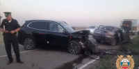 Авария случилась в Родионово-Несветайском районе. Фото отдела пропаганды Госавтоинспекции по Ростовской области - DonNews.Ru