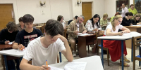 в Искитимском историко-художественном музее прошёл традиционный Искитимский исторический диктант, посвящённый 309‑летию со дня основания города - Город Искитим