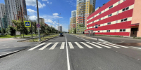 По поручению Александра Беглова выполнен дорожный ремонт улицы Корнея Чуковского - Комитет по развитию транспортной инфраструктуры