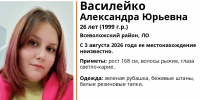 26-летнюю девушку ищут в Ленобласти третьи сутки - tvspb.ru - ТК Санкт-Петербург