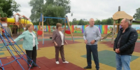 В Спас-Деменске завершились работы по благоустройству общественной территории на улице Советская - Законодательное Собрание