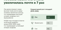 Лён масличный: рост производства, география и мировой рынок - Журнал Сельскохозяйственные Вести