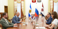 Мордовия и Херсонская область подписали соглашение о взаимодействии в сфере патриотического воспитания и сохранения памяти адмирала Федора Ушакова - Правительство Республики Мордовия