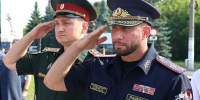 В Курске росгвардейцы приняли участие в митинге, посвященном второй годовщине вторжения ВСУ на территорию области - Росгвардия
