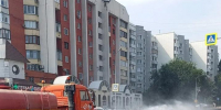 В Липецке усилили полив городских дорог - Город Липецк